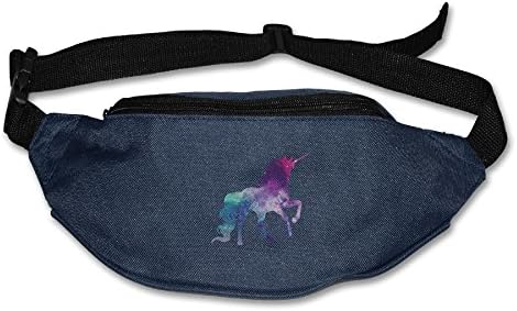 Heard Me Unisex Rainbow Unicorn Fanny Pack Waist Packs Phone Holder Adjustable Running Belt For Cycling,Hiking,Gym