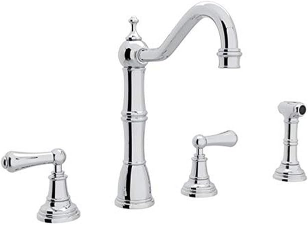 Rohl U 4776l Apc 2 Kitchen Faucets Polished Chrome Touch On