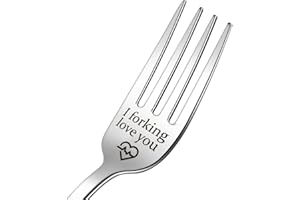 Funny Wife Husband Anniversary Birthday Gifts for Women Men Couple Fork for Best Friend Christmas Birthday Gift for Him Her C