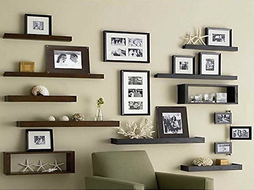 6 Floating+Shelf+Bracket+Galvanized+Steel