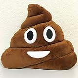 Mr Poop Emoji Smiley Emoticon Cushion Pillow Stuffed Plush Toy Doll