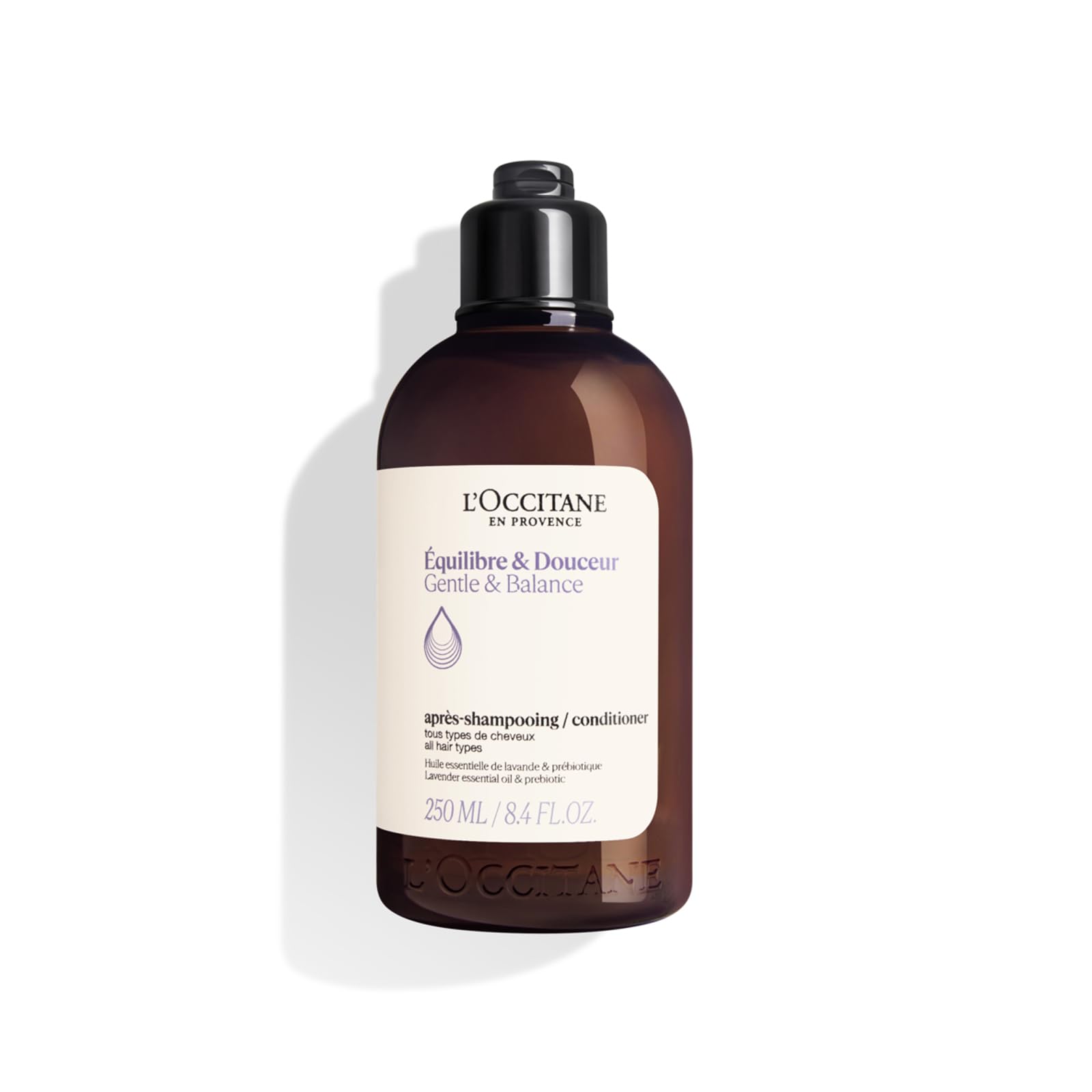 L'OCCITANE - Gentle & Balance Conditioner - 250 ml - Sensitive scalp and normal hair - Made in France