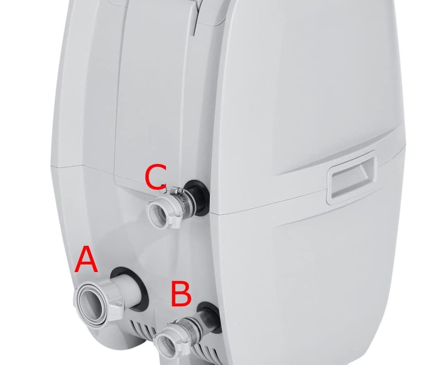 Lay Z Lazy Spa Rubber Seal Set A + B/C Coupling Seals fits All airjet Models New Shape Pump