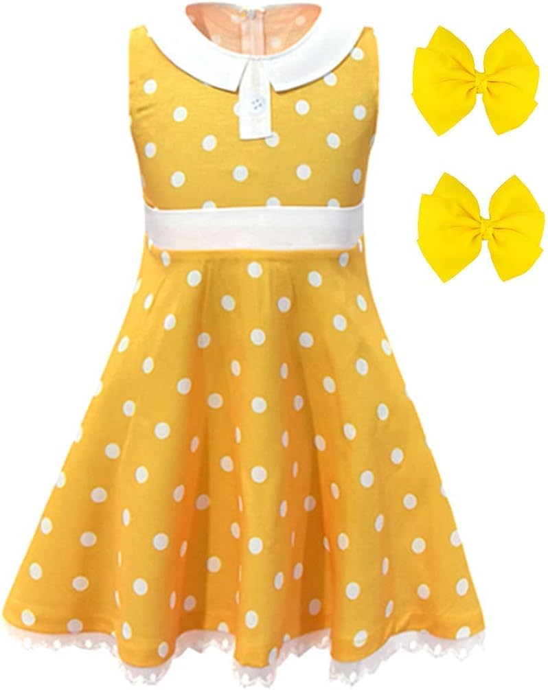 yellow party outfit