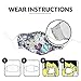 Debrief Me Air Filtration Pollution Masks (1 Mask+2 Filters) Carbon Activated N95 Anti Pollution Mask -Washable Reusable comfy Cotton (Blue-Mix1)