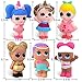 POKONBOY Jumbo Squishies Squishy Toys - Upgrade 6 Pack Cute Kawaii Squishies Slow Rising Squishies Pack Party Favors Stress Relief Toys for Grils Boys