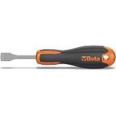 Beta 1201E/DZ Evox Dzus Screwdriver | Quick Turn Quarter-Turn Fastener Tool | Ergonomic Handle | Anti-Roll Design | Chrome-Plated Shank | For Countersunk Dzus Head Screws |Panel Fastener Tool