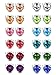 FUNRUN JEWELRY 12 Pairs Stainless Steel Stud Earrings for Women Men Piercing Earrings CZ Studs 3mm