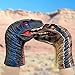 Tecesy Dinosaur Hand Puppet Toys, Soft Rubber Realistic 12 Inch Raptor Dinosaur Head