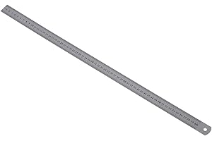 UtopixHub Stainless Steel 60cm 23.6 Inch Measuring Long Straight Ruler