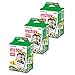 Fujifilm instax Mini 9 Instant Film Camera + Fujifilm Instax Mini Twin Pack Instant Film (60 Exposures) + Compact Camera Case + 4 Pack AA Batteries + Cleaning Cloth – Top Valued Bundle (Smokey White)