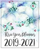 Three Year Planner 2019-2021: Monthly Schedule Organizer - Agenda Planner For The Next Three Years, 36 Months Calendar January 2019 - December 2021 | Christmas Tree Design by Kim R. Jacquez