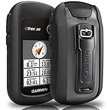 TUSITA Case for Garmin eTrex 10 20 20X 22X 30 30X 32X - Silicone Protective Cover - Handheld GPS Navigator Accessories (Black)