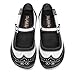 Hot Chocolate Design Chocolaticas Vintage Canvas Women's Mary Jane Flat Shoes