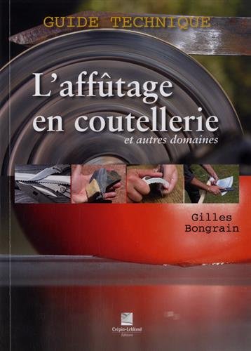 L'affûtage en coutellerie by (Paperback)
