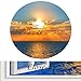 KREATIVE ARTS - Canvas Print Wall Art Window Frame Style Seascape Picture Wall Decor Stretched Giclee Print Gallery Wrap Modern for Home Decoration Ready to Hang (24''x36'', 1.Sunset on the Sea)