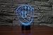 3D Optical Illusion LED Desk Lamp, 7 Color Changing with USB Cable Touch Button Night Light - Best Gift for Kids/Friends/Birthdays/Home Bedroom Decor Lighting (Baseball Glove)