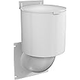 Dryer Vent Cover 4 inch with UV RESISTANT - Outdoor Dryer Vent Cover Natural Energy Saving, Dryer Vent Seal for Home Exterior