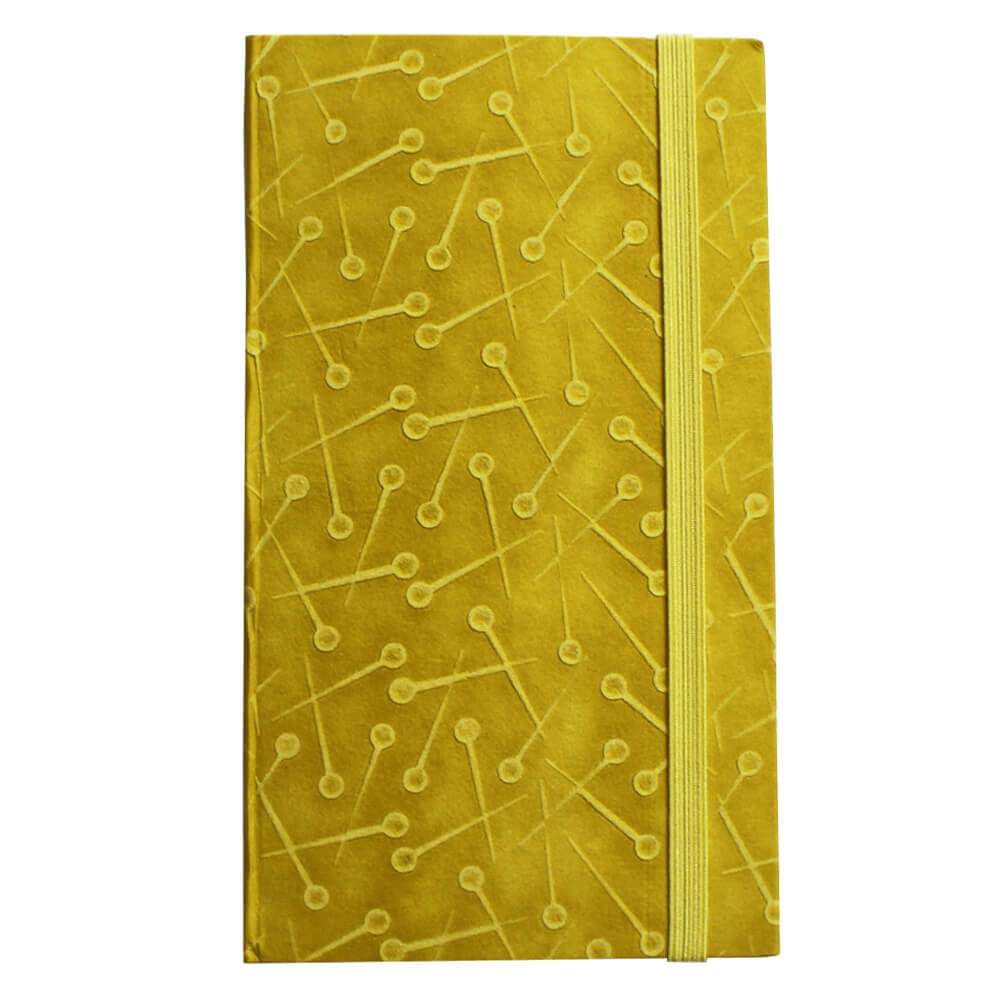 Cohana Ukigami memo pad 2.5mm grid yellow - 1pc