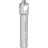 Accusize 1/8" x 1/2"(R x Shank) Corner Rounding End Mill, 1011-0018 | H.S.S. Corner Rounding End Mills, 1/2" Shank, 5/8" Cutter Dia, 3" OAL