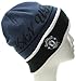 Manchester United Winter Beanie Soccer Futbol Knit Hat Cap (One Size, Cuff Blue Black)