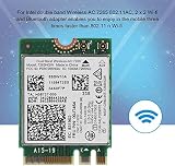 VBESTLIFE Intel AC 7265 Dual Band Wireless AC 867M + Bluetooth 4.0 NGFF M2 Card view 5
