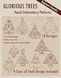 Glorious Trees Hand Embroidery Patterns by StitchX Embroidery