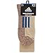 adidas Men's Cushioned X II 2-Pack Crew, Khaki/Chocolate Marl/Blue Night/Mystery Petrol Green, Large