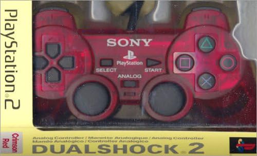 Manette Dual Shock Playstation 2 Rouge Transparent Amazon Fr Jeux Video