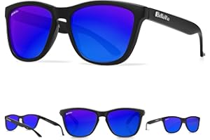 MESHA Polarized Rimless Sunglasses for Men and Women, Trendy Unisex Lightweight Sunglasses