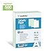 SecurityDocs Security Paper – 8.5 x 11 Inches, 500 Sheet Supply, Copy and Tamper Resistant, Pantograph, Inkjet and Laser Printer Compatible, Federal CMS Certified - Legal Green (59126)