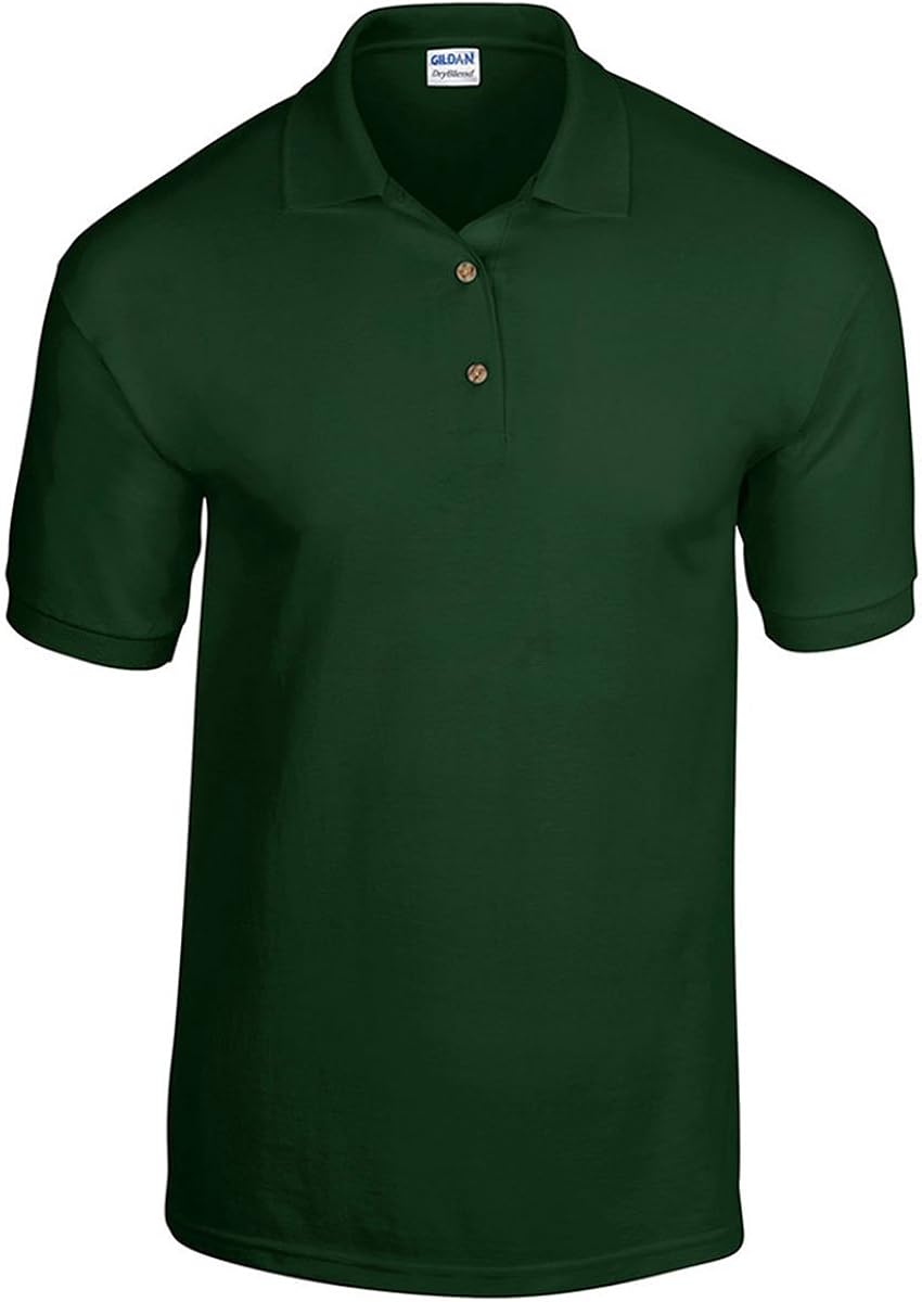 Gildan DryBlend 6 oz. 50/50 Jersey Polo at  Men’s Clothing store