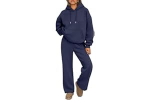ZGHQHCDRH Sweats Sets for Women Comfy Hoodie Sweatsuit Sets Fall Fashion Clothes