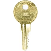 EasyKeys Sentry Safe / Schwab 022 Toolbox Replacement Key