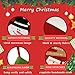WEWILL Classic Christmas Stockings Set of 2 Santa, Snowman Xmas Character 17-Inch (Style 1)