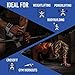 Premium Wrist Wraps Lifting Straps Bundle w/Carry Bag | Professional Grade Heavy Duty Hand and Wrist Support Weightlifting w/ 2 Year No Questions Asked Warranty (Grey, Wraps & Straps Combo)