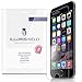 ILLUMISHIELD Screen Protector Compatible with Apple iPhone 6 4.7 inch (3-Pack) Clear HD Shield Anti-Bubble and Anti-Fingerprint PET Film