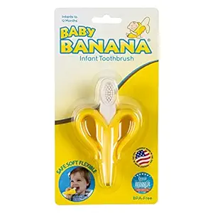 Baby Banana Yellow Banana Infant Toothbrush