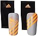 adidas Performance Ghost Shin Guards, Silver Metallic/Solar Orange, Large
