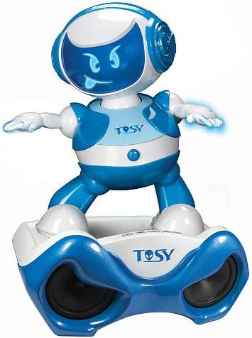 DiscoRobo Special Set Dancing Robot MP3 Player Blue
