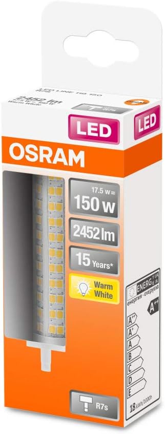 OSRAM LED Lamps, Special, 17.5 W, Clear, Warm White - 150w Replacement, Single-Pack - Image 4