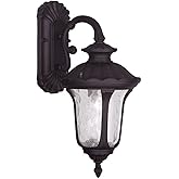 Livex Lighting 7851-07 Oxford 1 Light Outdoor Wall Lantern, Bronze