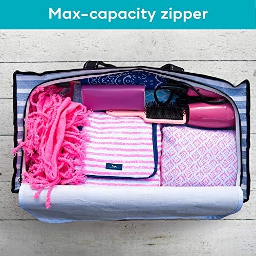 SCOUT 4 Boys Bag, Extra Large Beach Bag with Zipper, Pockets, and Comfort Grip Handles, Lightweight, Water-Resistant Utility Tote Bag in Fleetwood Black Pattern (Multiple Patterns Available) 3 SCOUT 4 Boys Bag, Extra Large Beach Bag with Zipper, Pockets, and Comfort Grip Handles, Lightweight, Water-Resistant Utility Tote Bag in Fleetwood Black Pattern (Multiple Patterns Available)