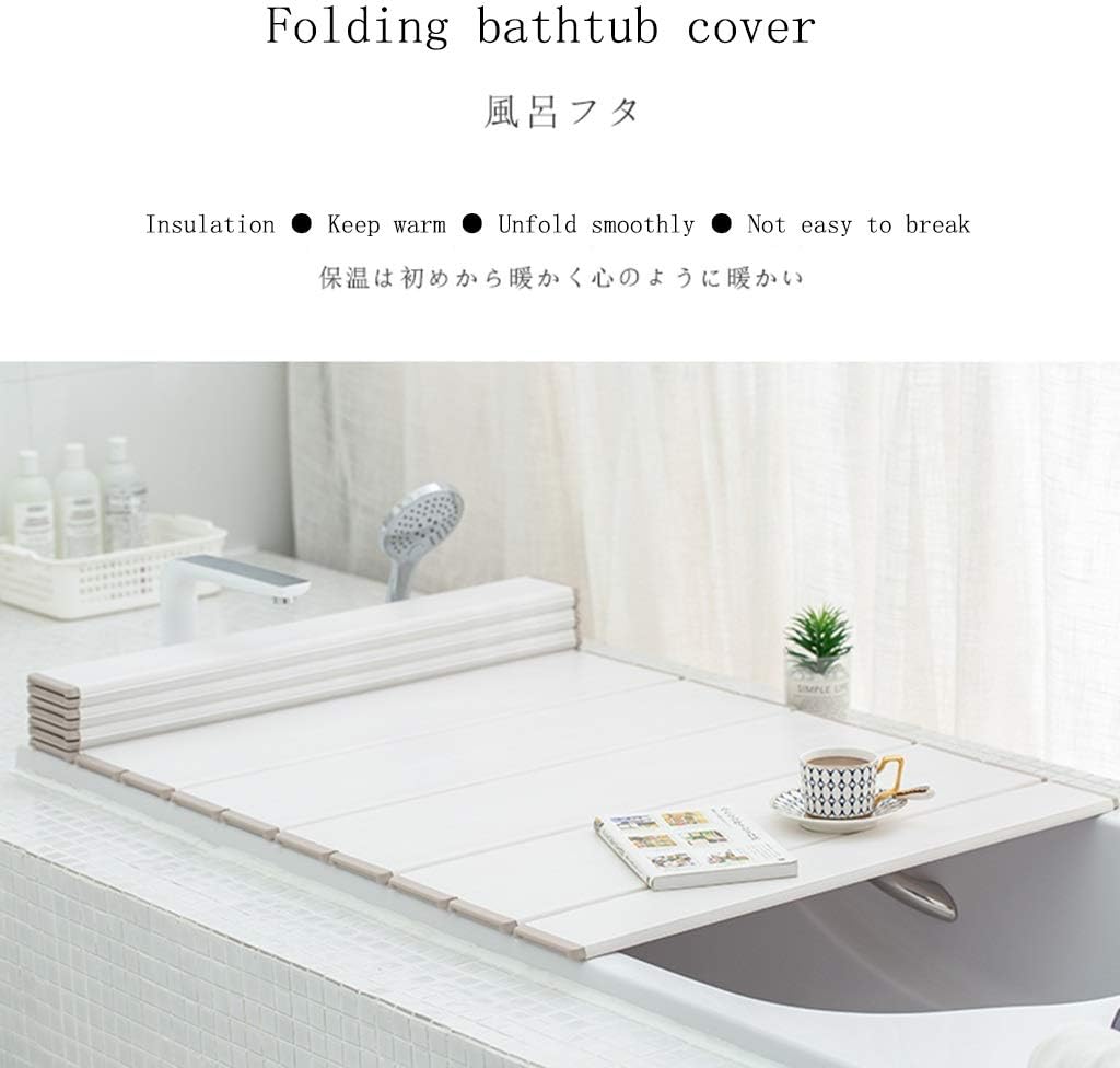 Amazon 風呂ふた 浴槽蓋 家庭用浴室は浴槽の防塵シャワー棚の蓋をたたむことができ 断熱することができる 風呂フタ Size 139x75cm 風呂ふた ホーム キッチン オンライン通販