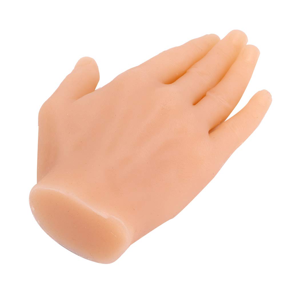 ZJchao Tattoo Practice Hand - Right Hand, Lifelike Silicone, Improve Tattoo Techniques, Display & Decoration, Adult, 7.9 inches
