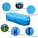 LAMTWEK Fast Inflatable Couch,Air Sofa for Break,Indoor or Outdoor Portable air Lounger with Carrying Bag,Stake for Travelling, Camping, Hiking, Park and Beach Parties & Festival Accessoriesthumb 1