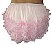 Baby Pants Pastel Pink Frilly Rhumba Adult Pullon Plastic Pants - Large