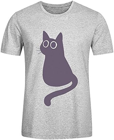 Derp Kitten Mens T Shirts Grey