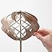 Bits and Pieces - Mini Orb Wind Spinner Garden Stake - Small Wind Sculpture for Your Garden, Lawn or Patio - Whirligig Made of Durable Iron - Kinetic Wind Mill
