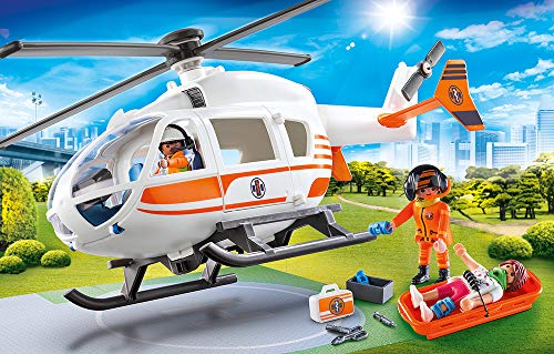 PLAYMOBIL City Life 70048 Rettungshelikopter, Ab 4 Jahren – Bild 3